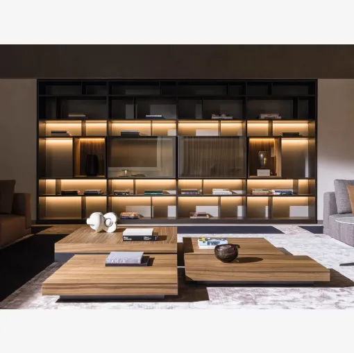 505 UP SYSTEM 07 Bookcase by Molteni & C