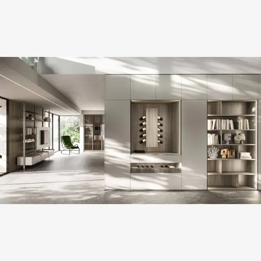 Vertical Bookshelf by Arrital