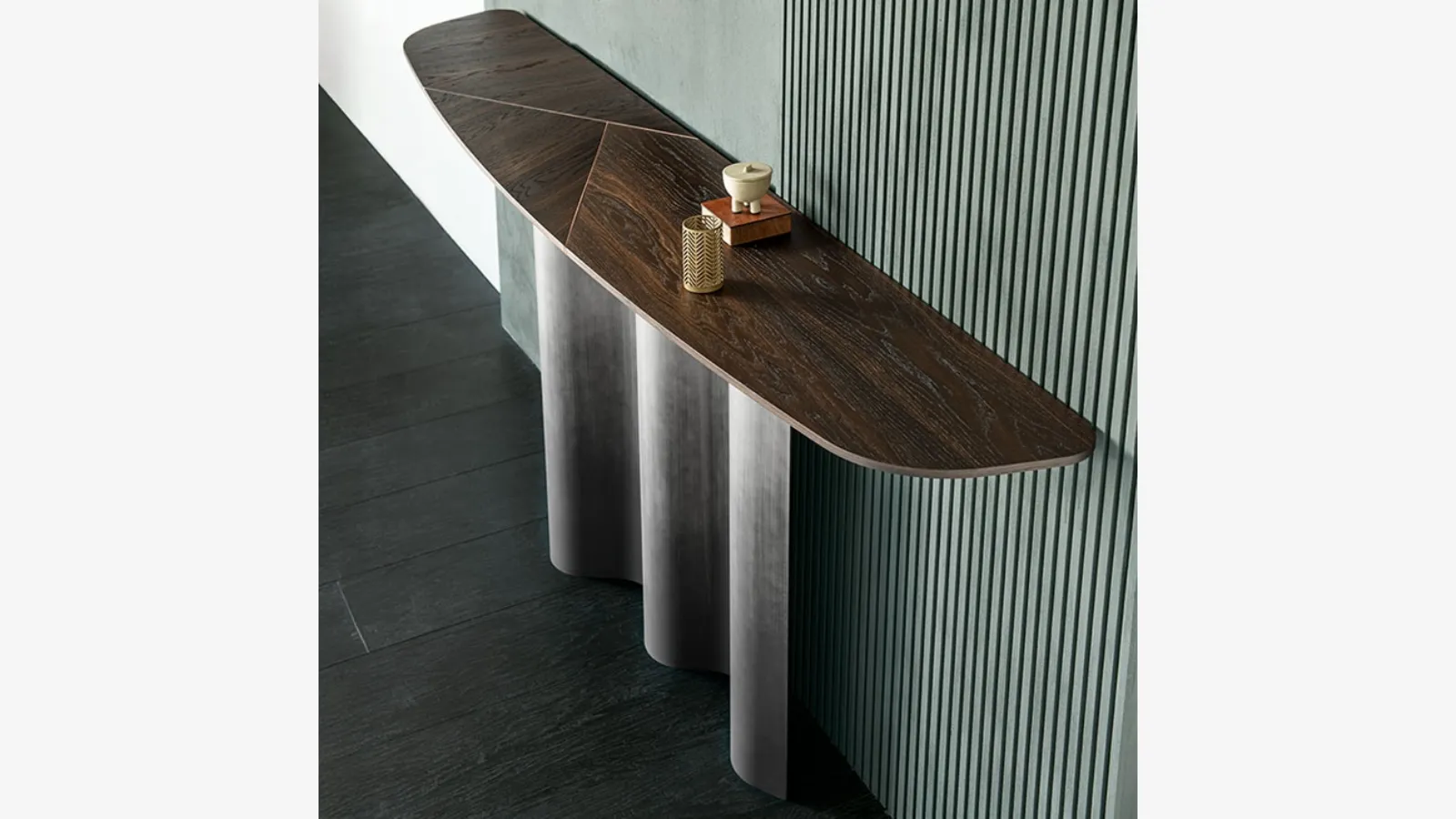 Neptune Wood console by Cattelan Italia