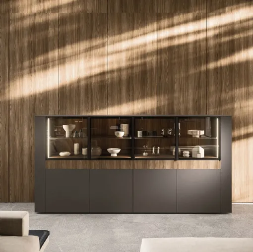 Arrital Wall Unit with Display Cabinet