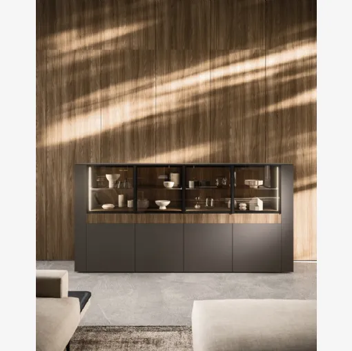 Arrital Wall Unit with Display Cabinet