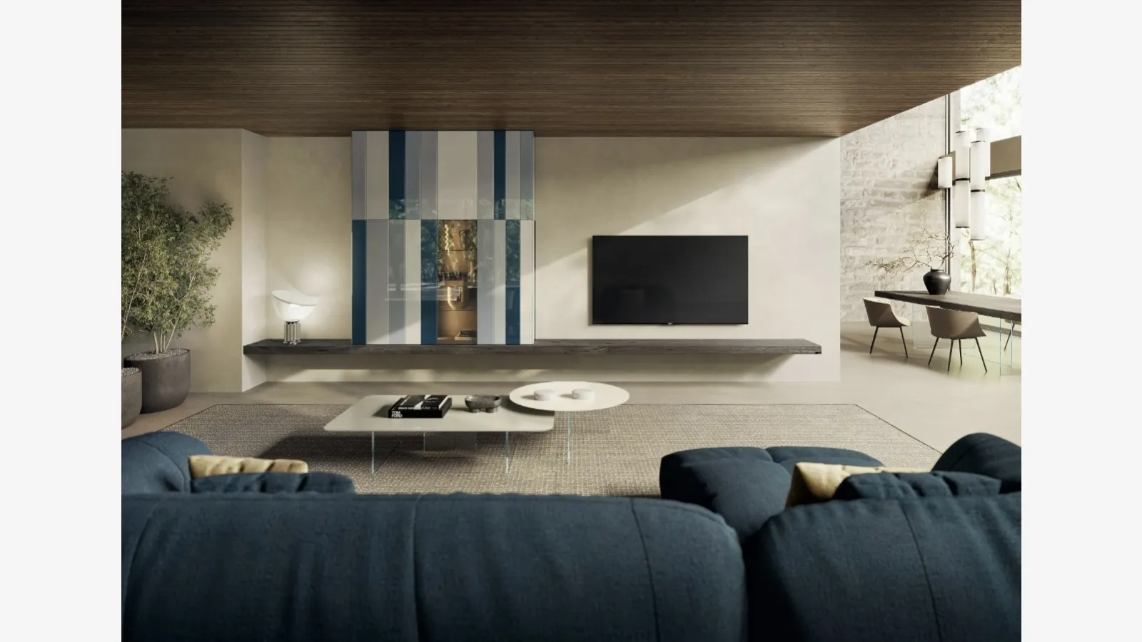 Now 2919 fitted wall unit by Lago