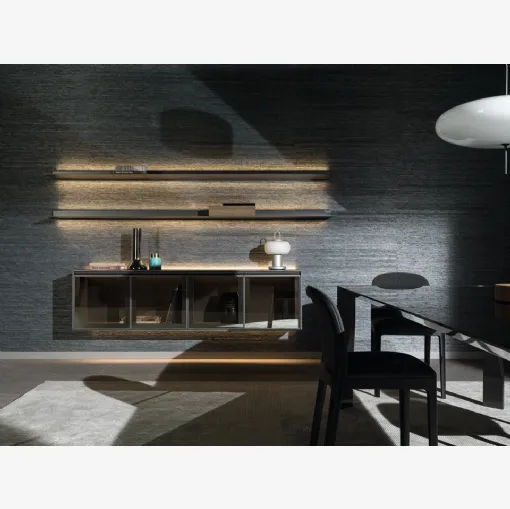Suspended Pass Word Evolution 05 Wall Unit by Molteni & C