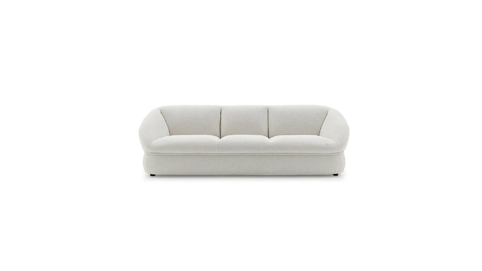 Linear sofa Alta in fabric by Ditre Italia.