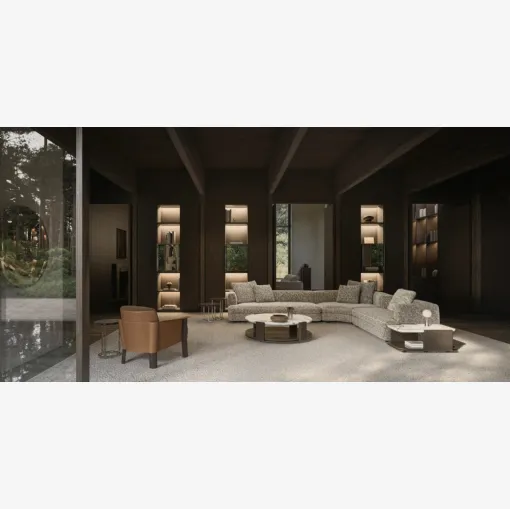 Edmond corner sofa by Molteni & C