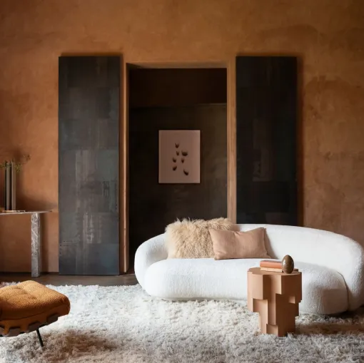 Julep fabric sofa by Tacchini