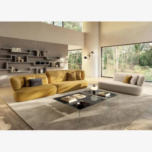 Londy linear sofa by Lago