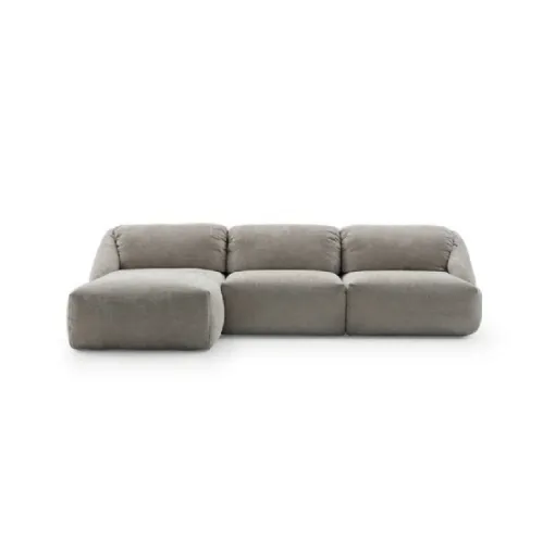 Fabric sofa with peninsula Mellville by Ditre Italia