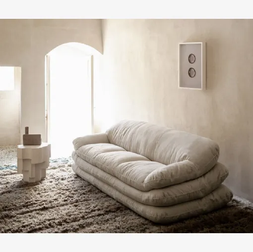 Linear sofa Solar Sofa by Tacchini