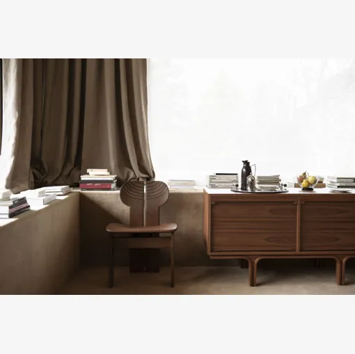 Africa chair in wood by Tacchini.