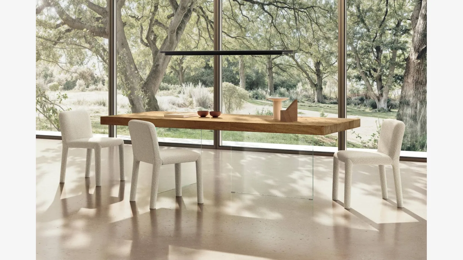 Chair upholstered in Aqualta 2795 fabric by Lago.