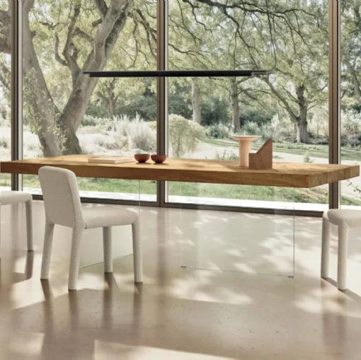 Chair upholstered in Aqualta 2795 fabric by Lago.