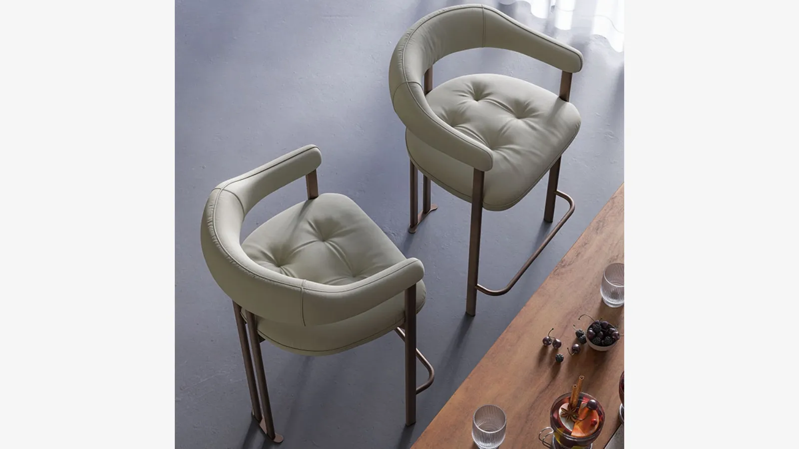 Greta stool by Cattelan Italia