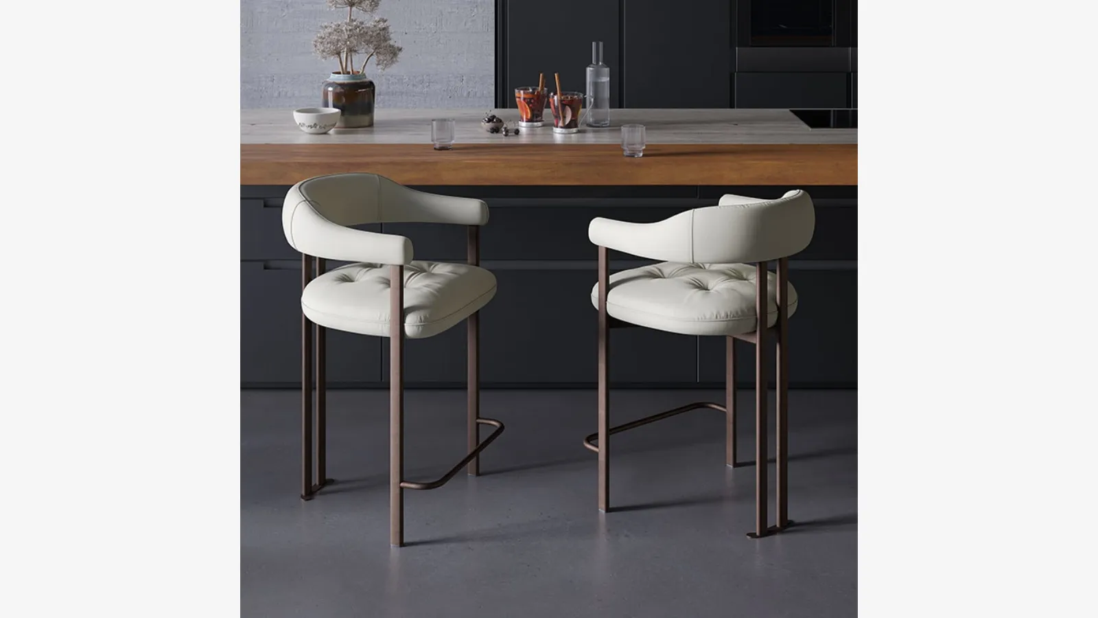Greta stool by Cattelan Italia