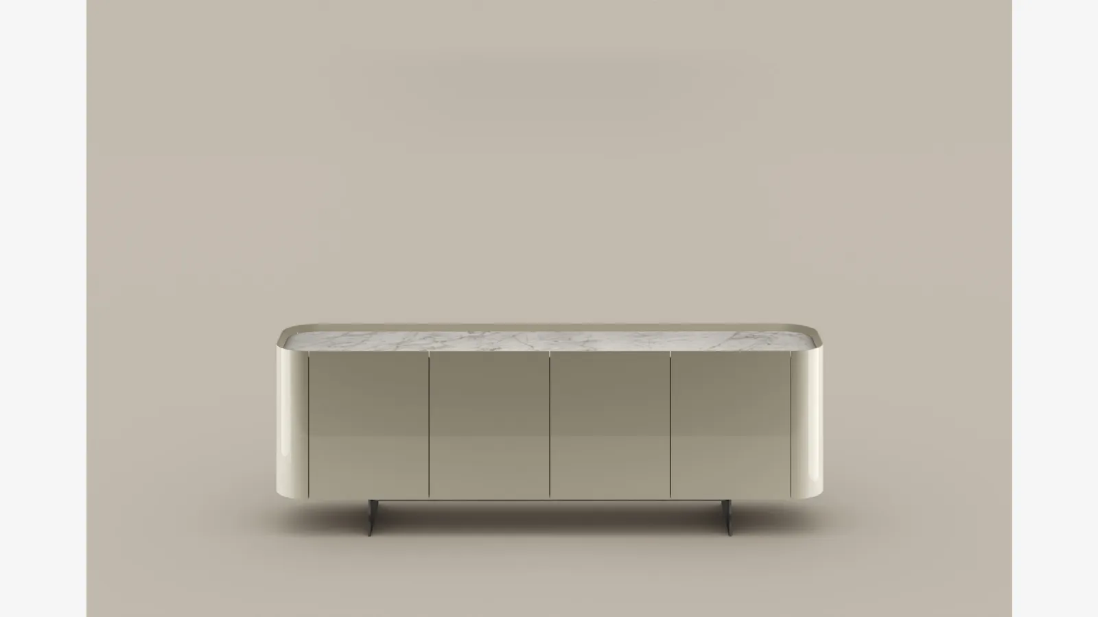 Bonaldo Arragan lacquered wood sideboard