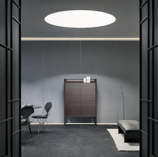 Rialto Amaranto Taiga sideboard by Rimadesio