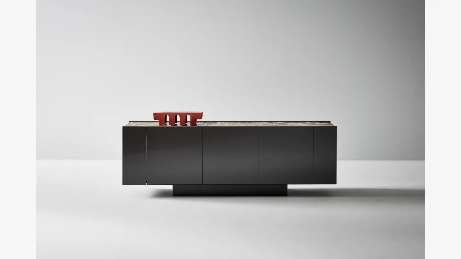 Bonaldo's lacquered wood Spy sideboard