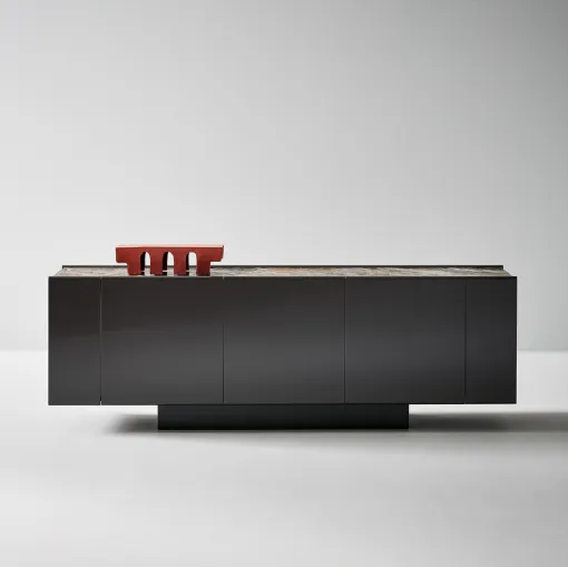 Bonaldo's lacquered wood Spy sideboard
