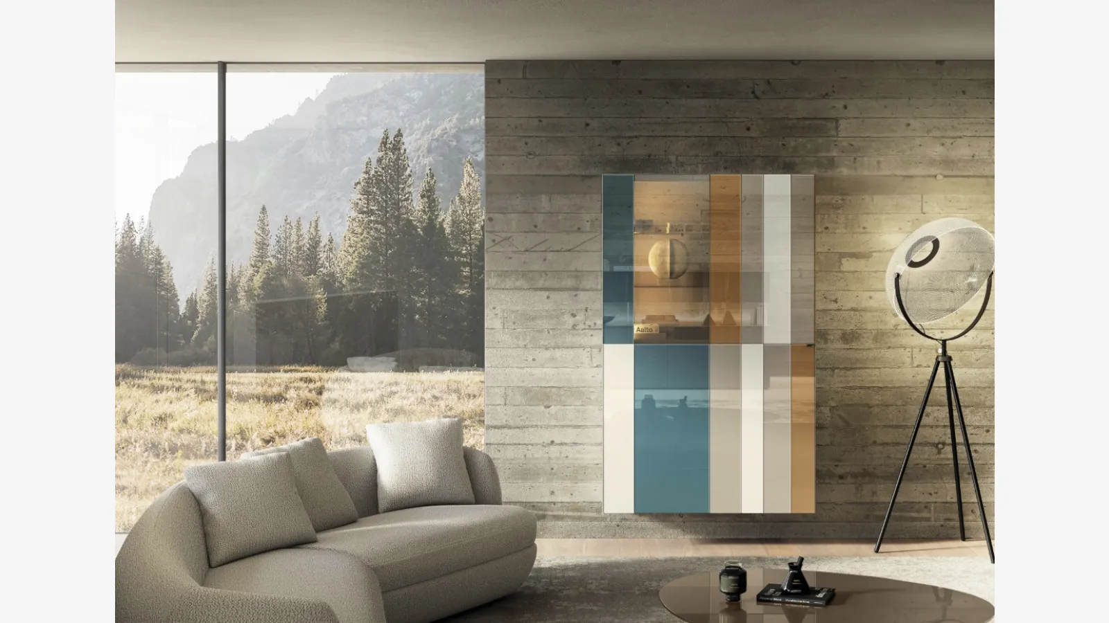 NOW 2922 wall-mounted cabinet by Lago