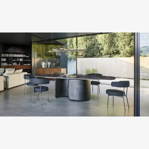 Extendable Mellow table in Bonaldo ceramic