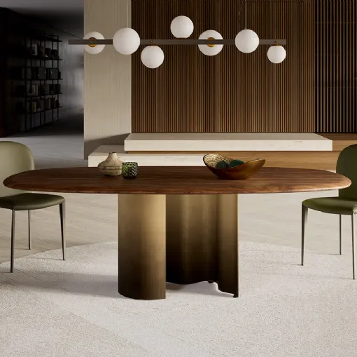Papelito Wood table by Cattelan Italia.