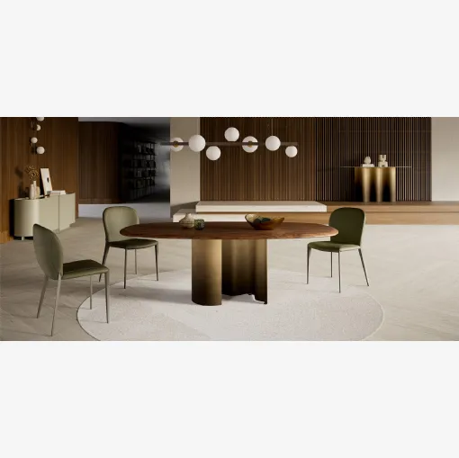 Papelito Wood table by Cattelan Italia.
