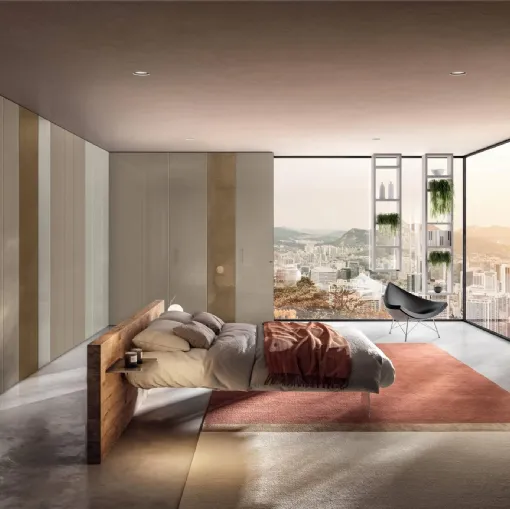 Flapp 1164 corner wardrobe by Lago.