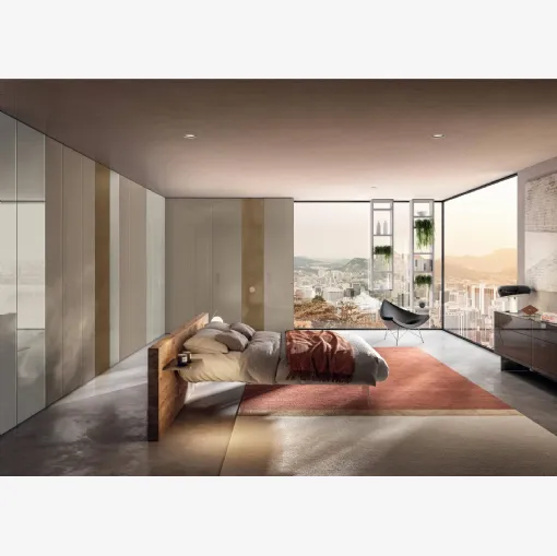 Flapp 1164 corner wardrobe by Lago.