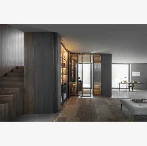 Gliss Master corner wardrobe - Molteni & C 7 corner system
