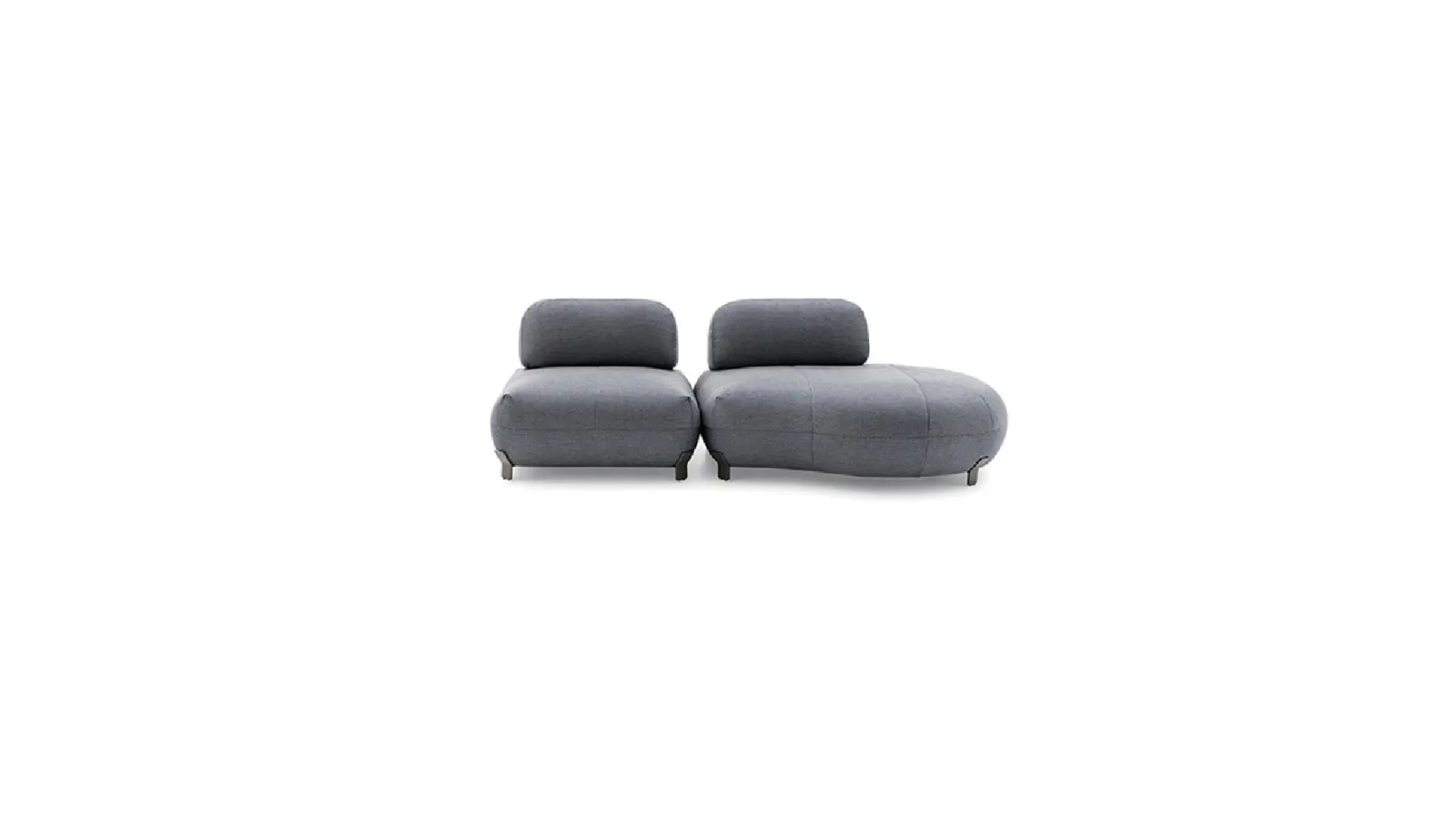 Upholstered fabric sofa Pacific by Ditre Italia.
