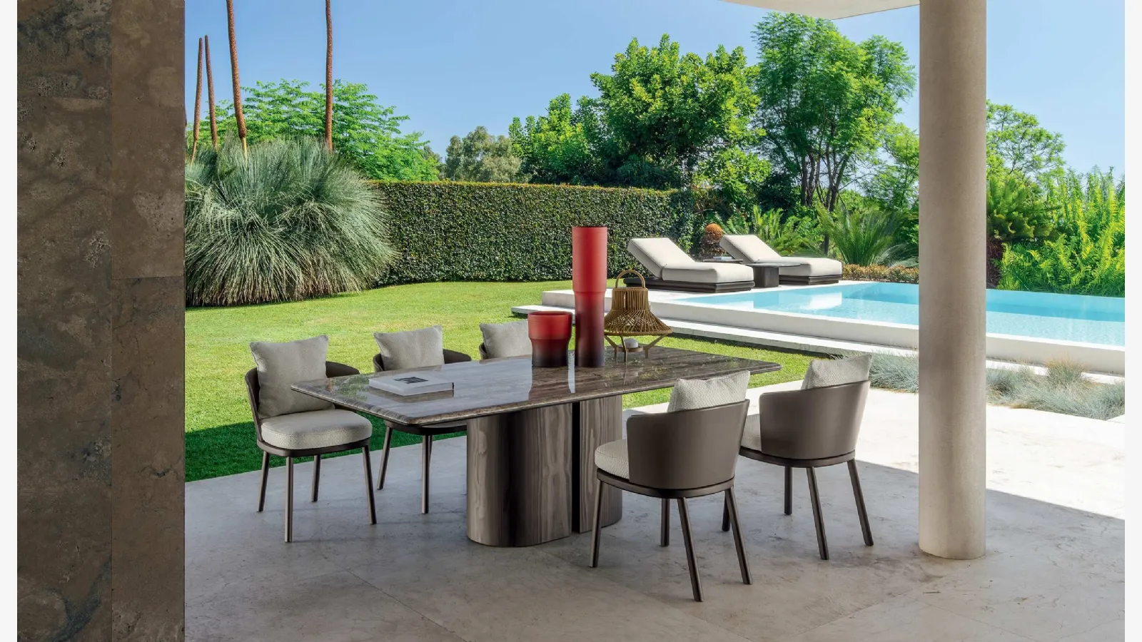 Table and Chairs Itaca by Talenti