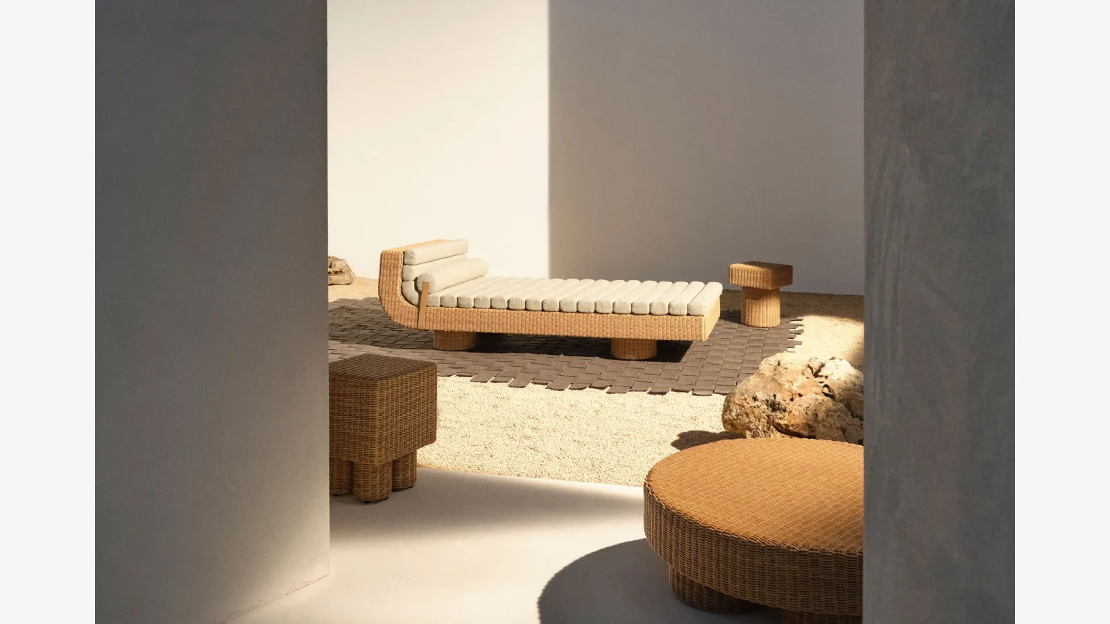 Sun lounger Pantalica by Molteni & C