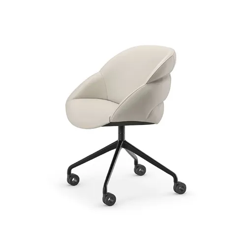 Camilla Wheels swivel office chair by Cattelan Italia