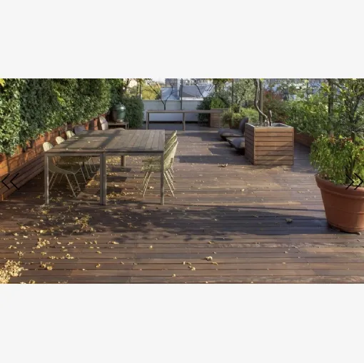 Ipe Lapacho parquet flooring by Dé