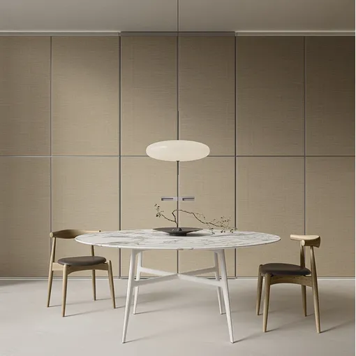 Radius Rafia Complanar Interior Door by Rimadesio
