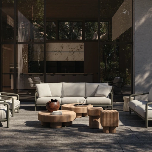Soleva outdoor furniture by Molteni & C