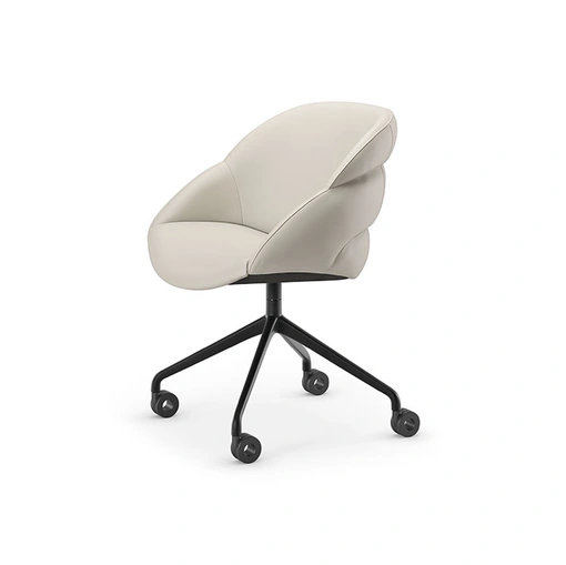 Camilla Wheels swivel office chair by Cattelan Italia