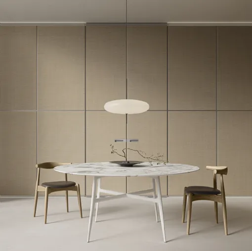 Radius Rafia Complanar Interior Door by Rimadesio