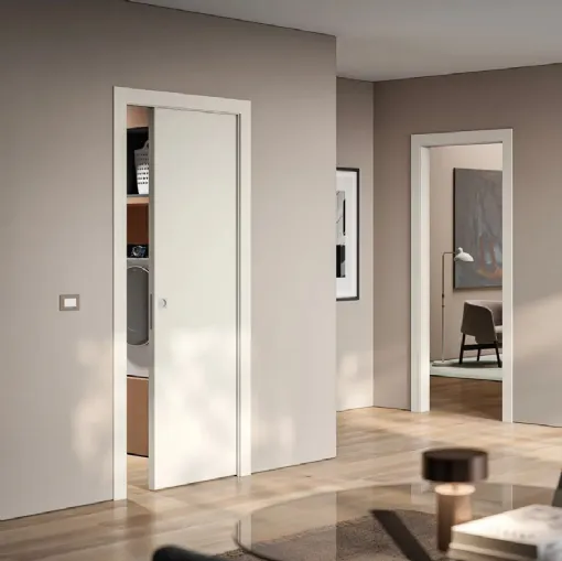 Indoor Sliding Textile Door by Bertolotto